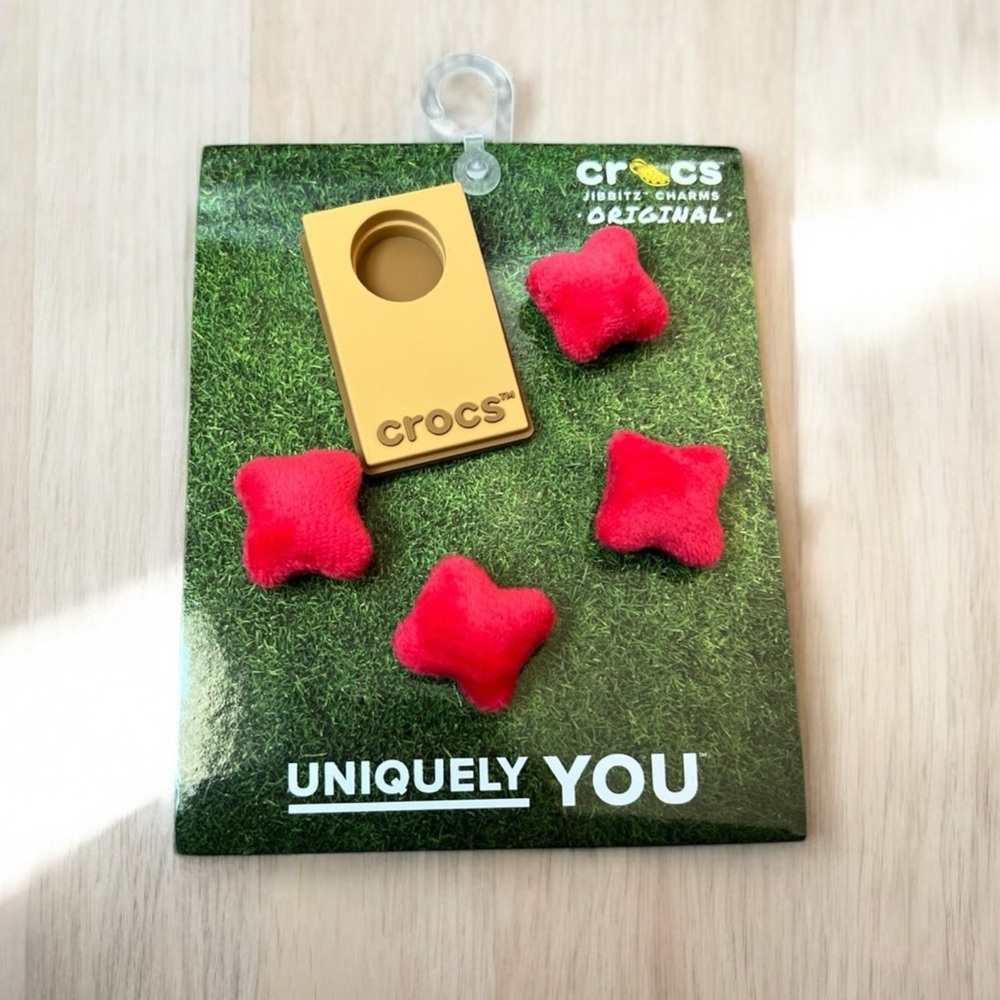 NWT CROCS Jibbitz cornhole set